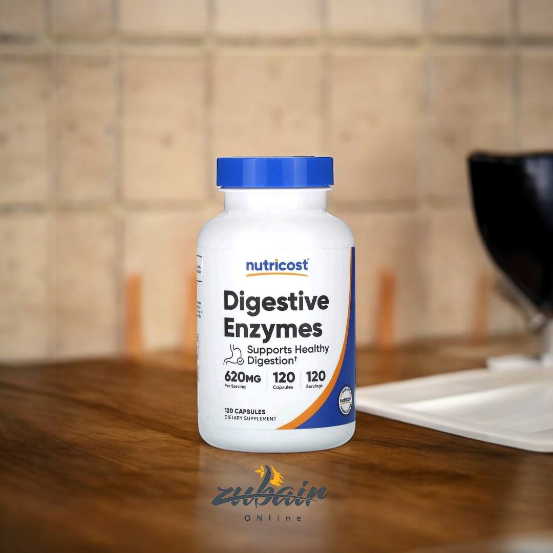 انزيمات هاضمة Nutricost Digestive Enzymes – 620mg