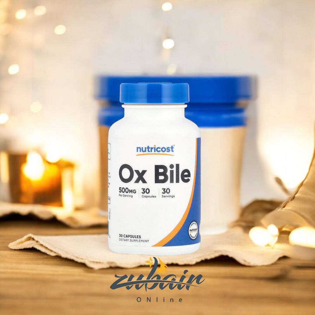 املاح المرارة Nutricost Ox Bile 500mg