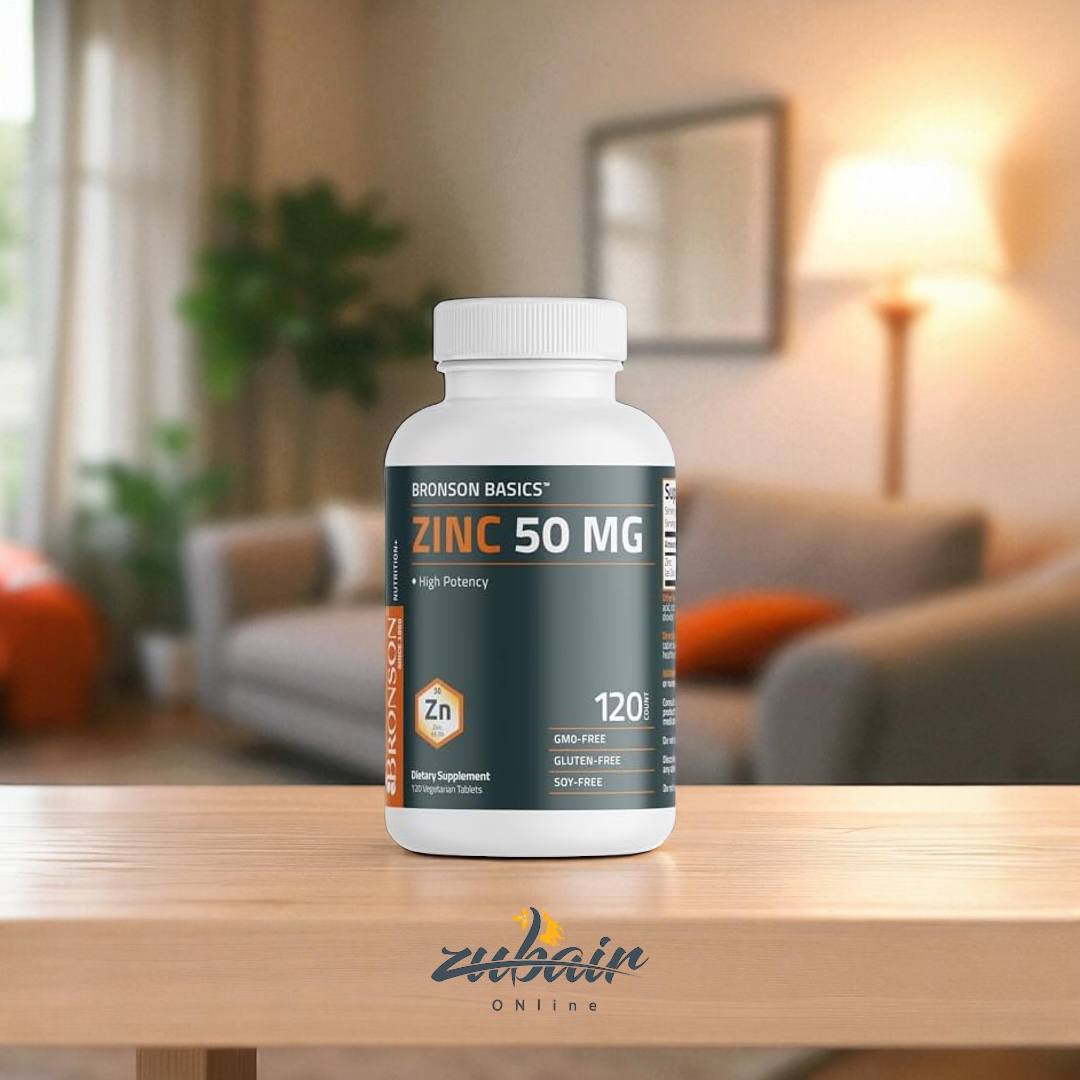 زنك Bronson Basics Zinc 50mg