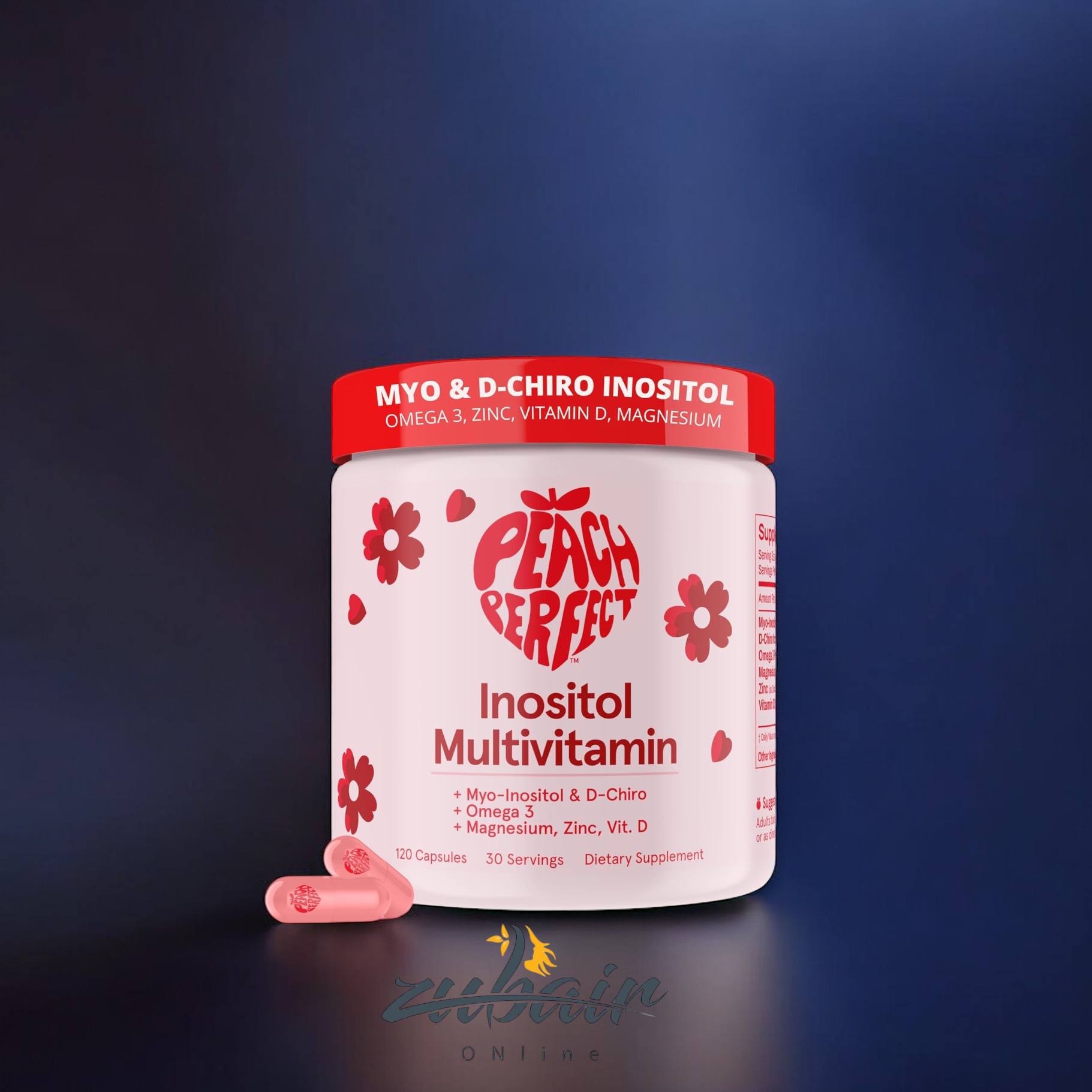 انوسيتول Peach Perfect Inositol Multivitamin