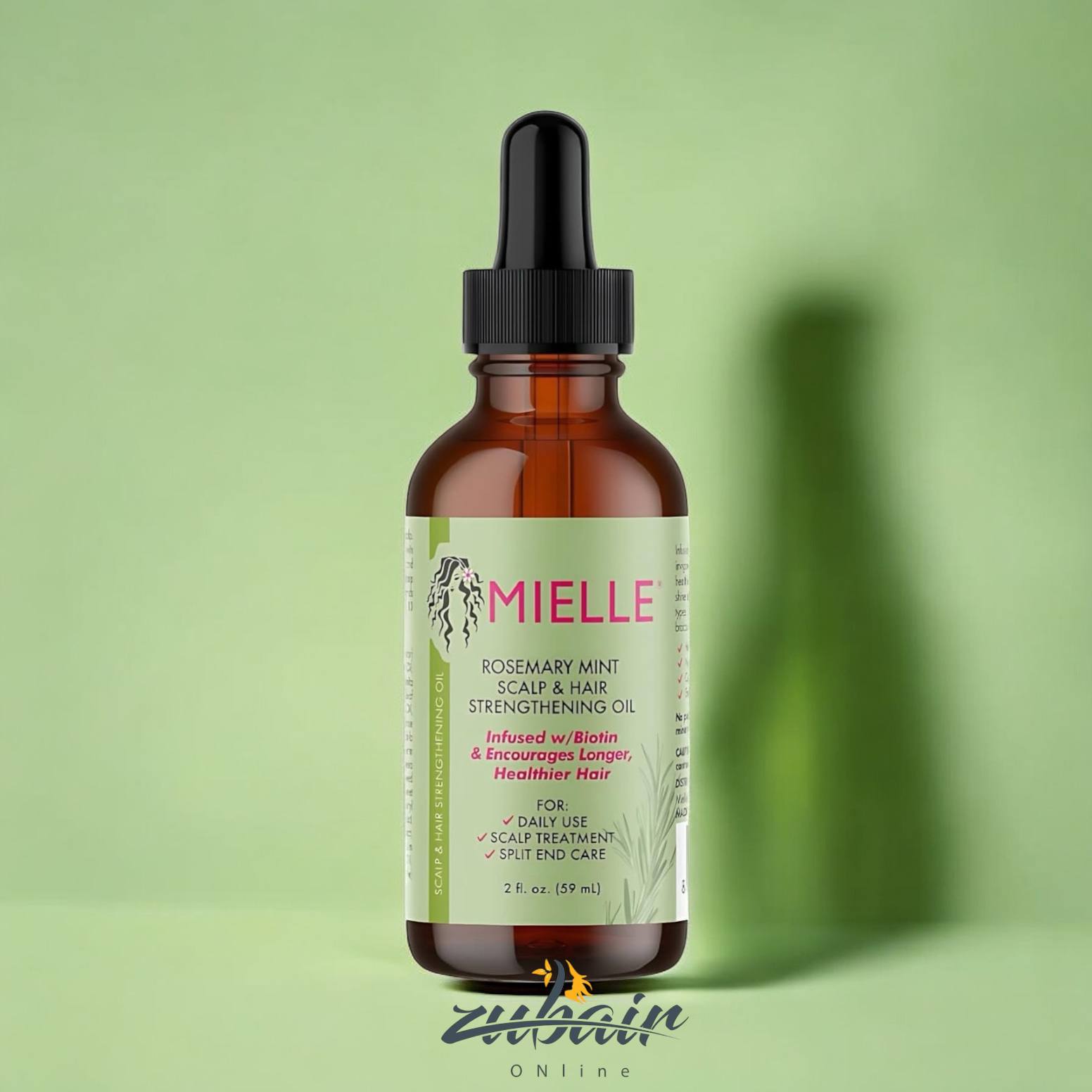 زيت ميلي روز ماري Rosemary Mint Scalp & Hair Strengthening Oil
