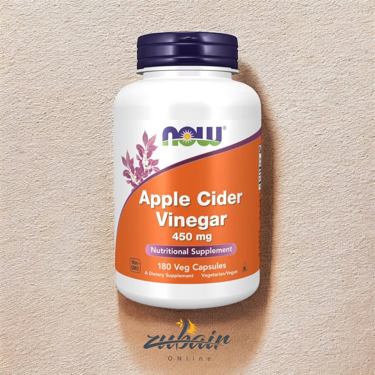 مكمل خل تفاح ناو Apple Cider Vinegar – NOW Foods
