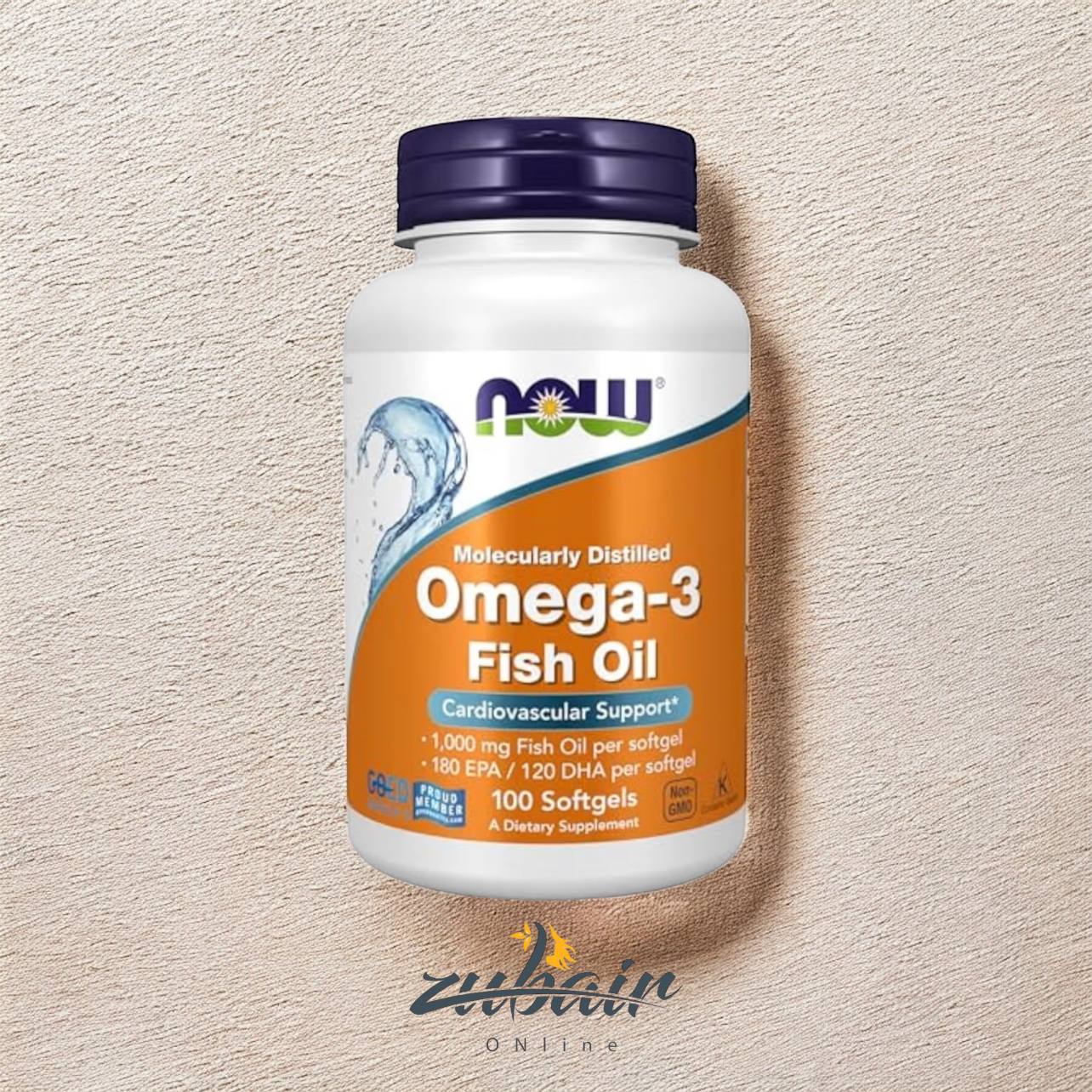 مكمل اوميكا 3 ناو Omega-3 Fish Oil NOW