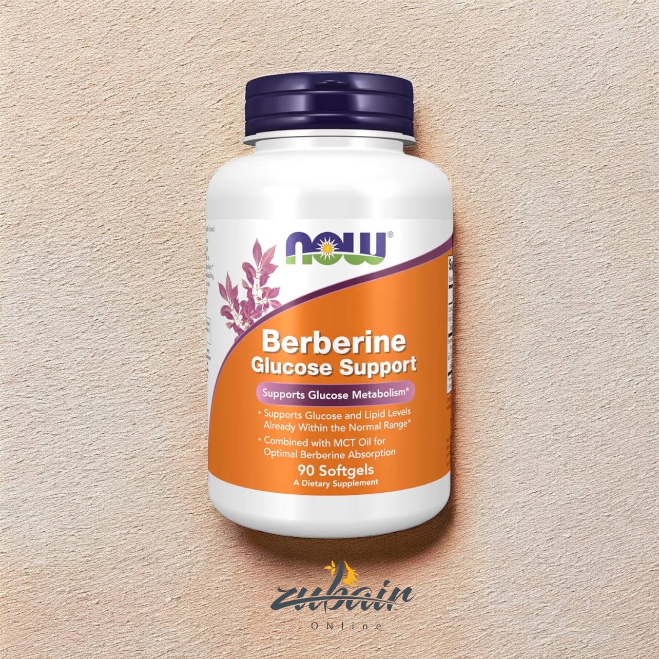 مكمل بربرين ناو Berberine Glucose Support – NOW Foods