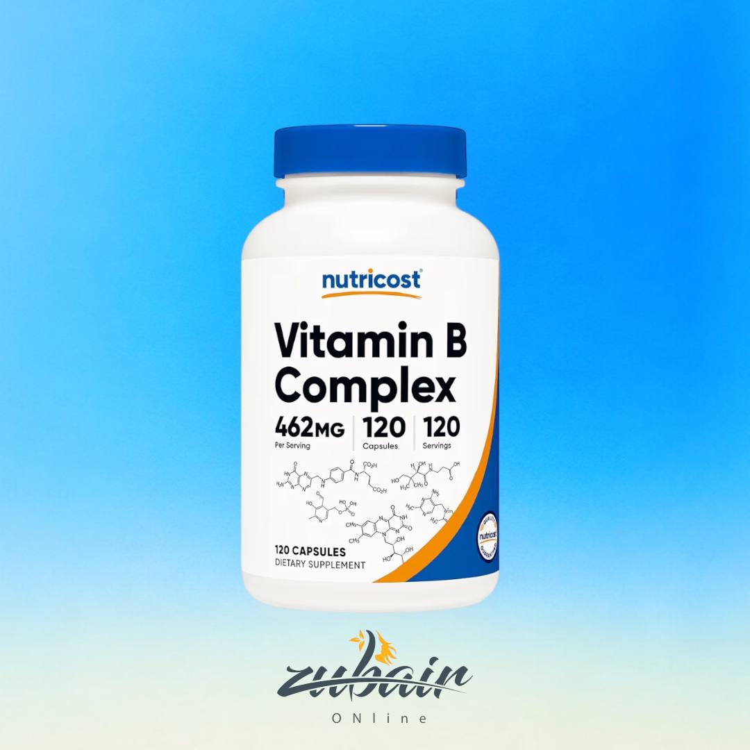 مكمل بي كومبلكس Nutricost Vitamin B Complex 462mg