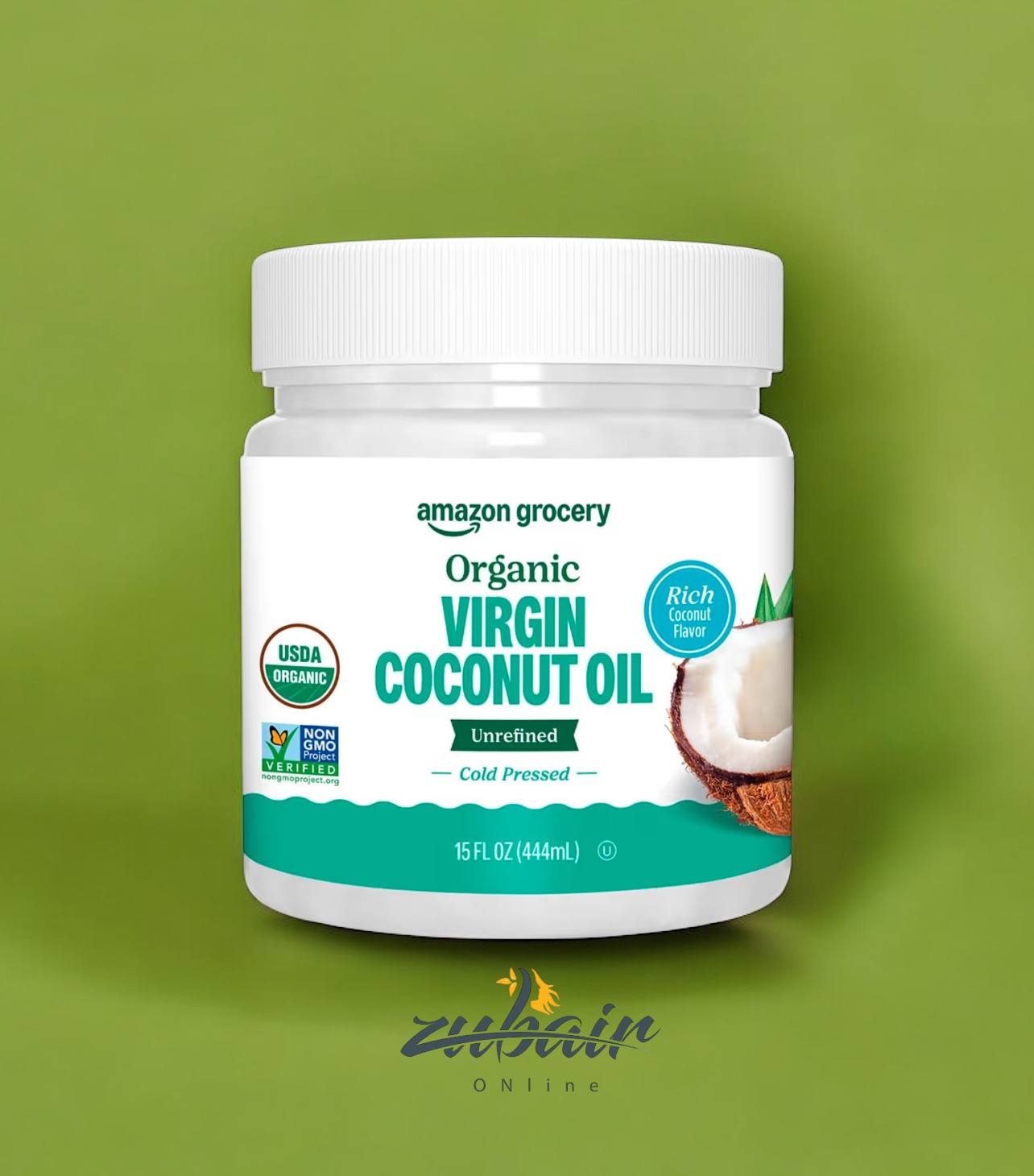 زيت جوز الهند البكر العضوي امزون – Organic Virgin Coconut Oil