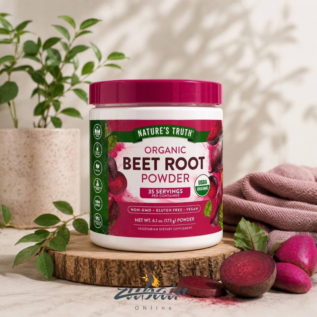 بودرة الشمندر العضوية نيتشرز تروث – Nature’s Truth Organic Beet Root Powder