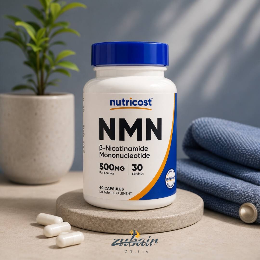 NMN 500MG – Nutricost NMN β-Nicotinamide Mononucleotide 60 Capsules