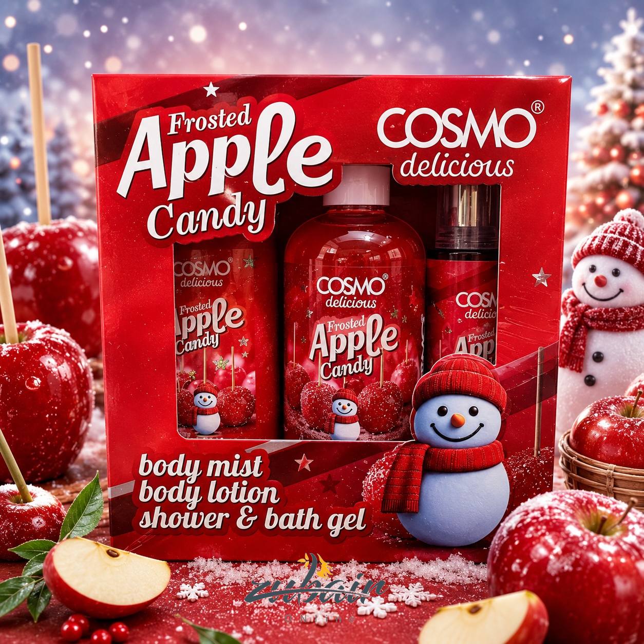 مجموعة فروستد آبل كاندي – COSMO Delicious Frosted Apple Candy Gift Set