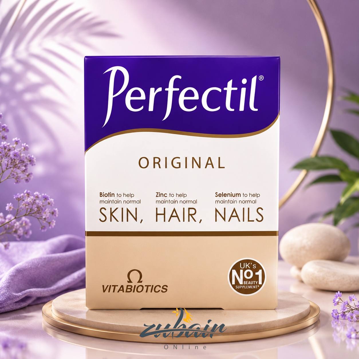 بيرفكتيل أورجينال للشعر والبشرة والأظافر – Perfectil Original (30 Tablets)